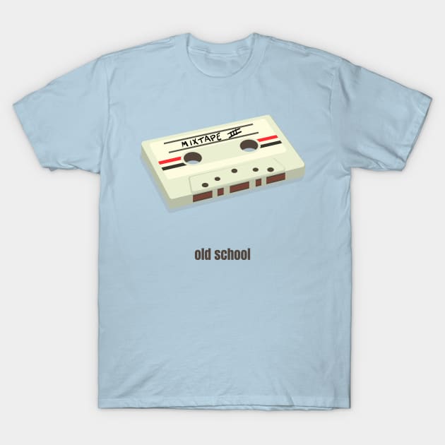 Old School Cassette Tape T-Shirt by CHADDINGTONS